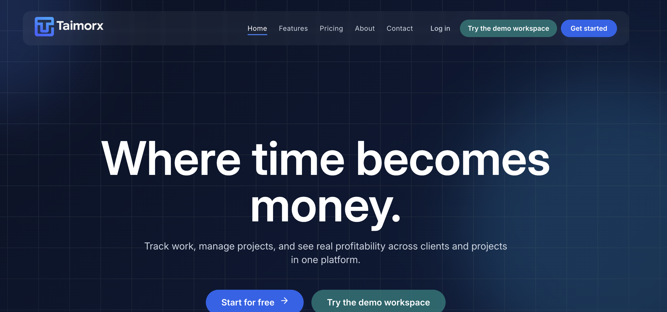 Taimorx enterprise project management platform